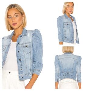 Retrofete ADA jacket in light blue stone